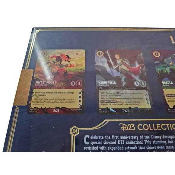 Disney Lorcana TCG 2024 D23 Collection 6 Card Set Factory Sealed NEW - Picture 6 of 11